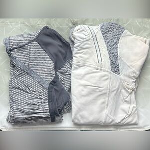 Lululemon Size 4 Lot of 2 Cold Weather Running Tops